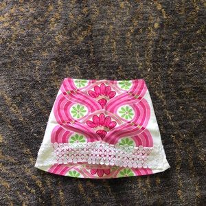 Kids Lilly Pulitzer 50th anniversary skirt